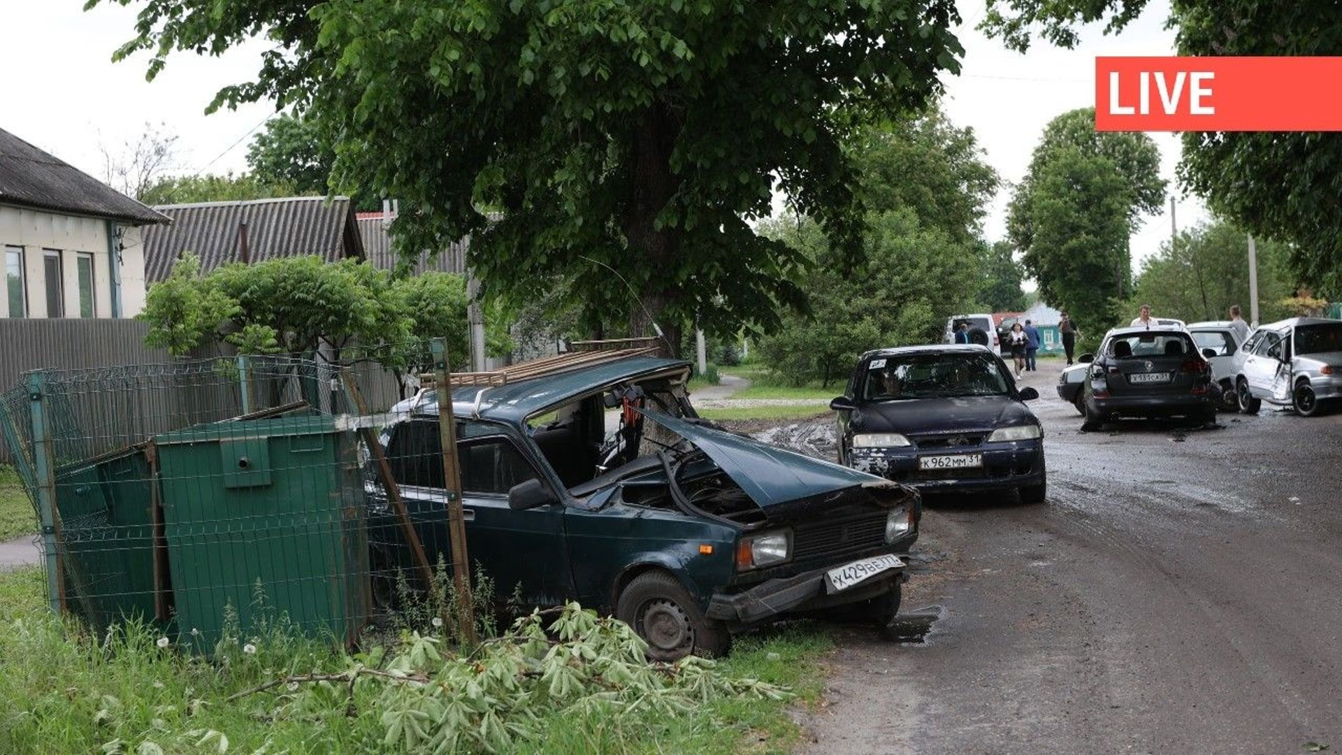 Des images de l'attaque sur Belgorod qui est survenu ce 24 mai. Ce vendredi 26, une nouvelle attaque a eu lieu.