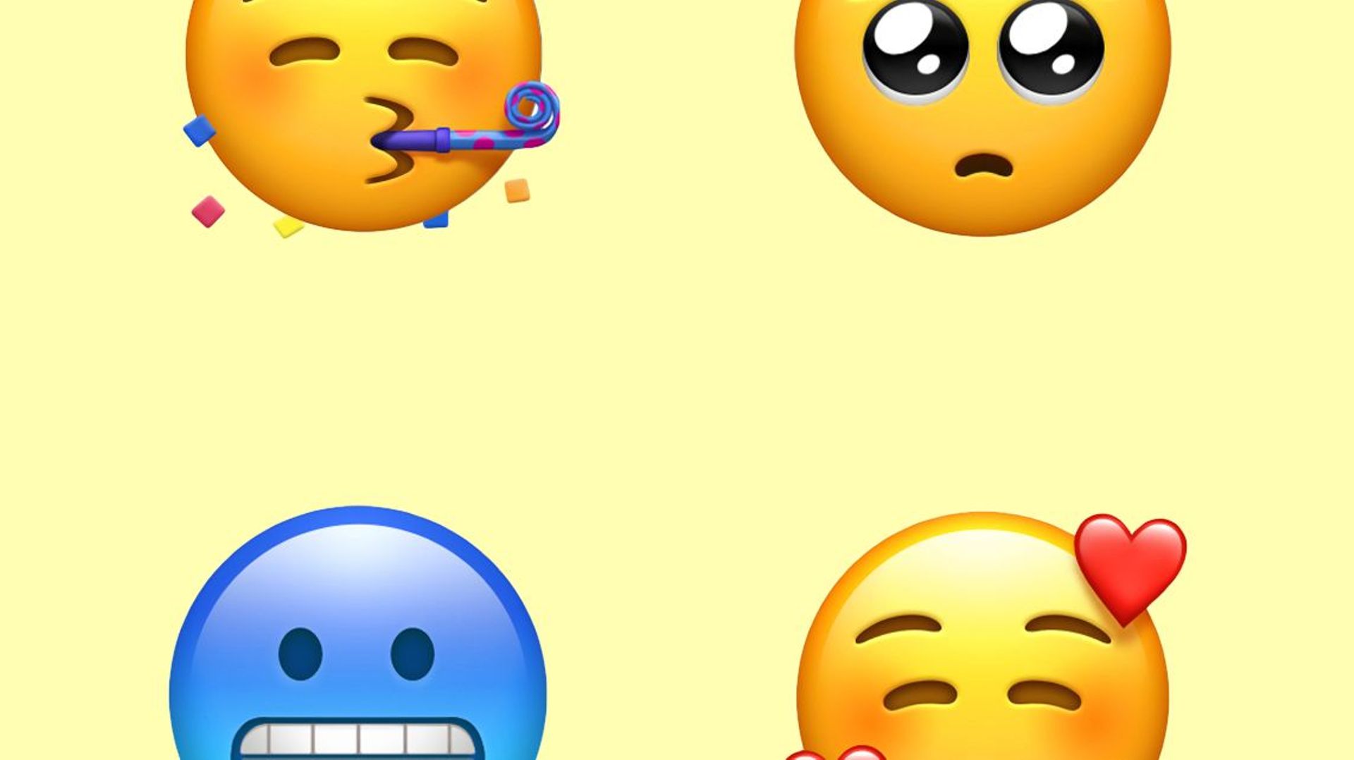 Plein de nouveaux emojis…