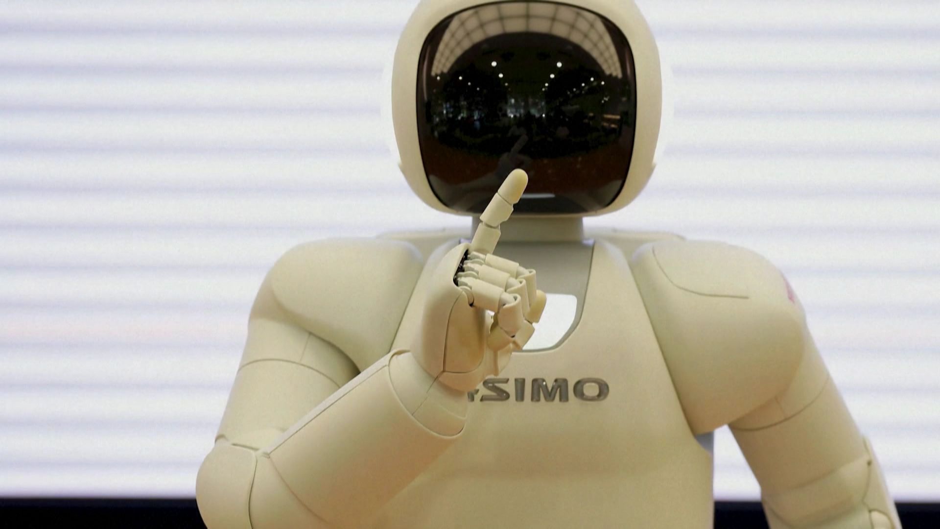 Asimo, le robot développé par Honda, est capable de marcher.