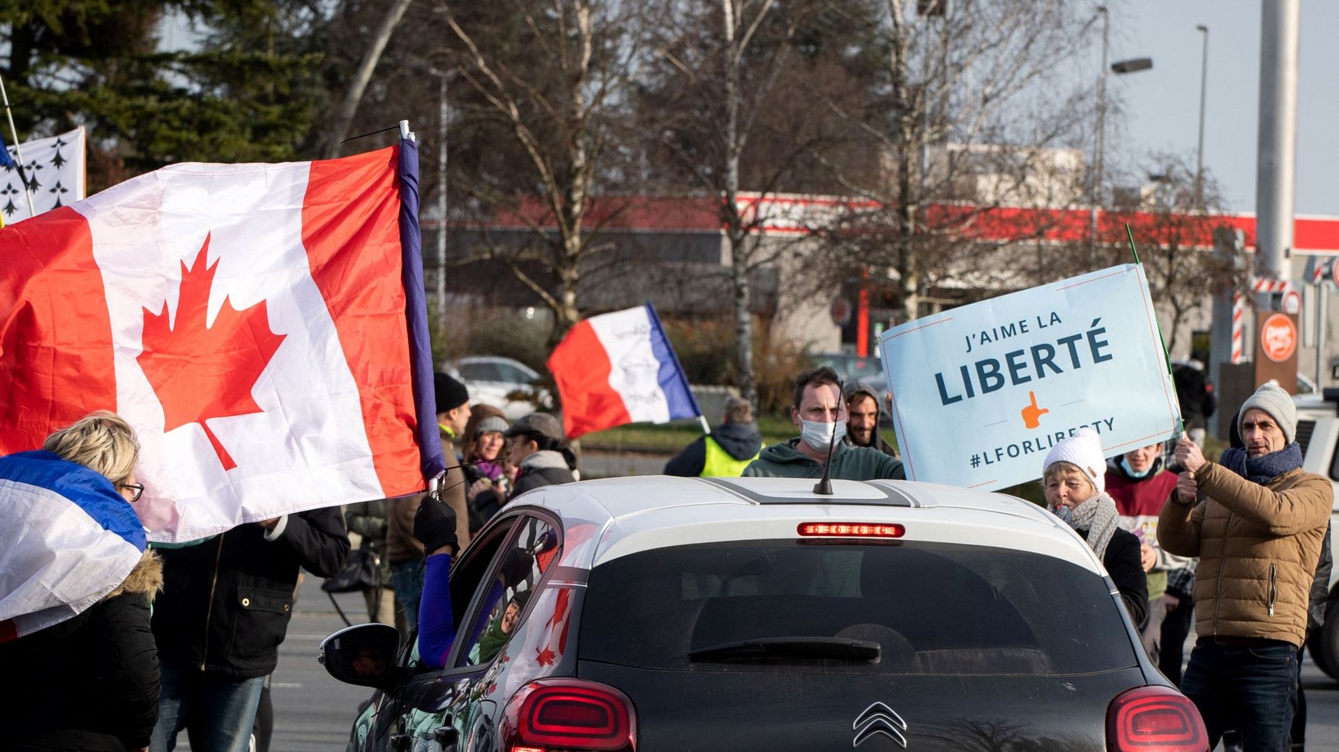 "Convoi de la Liberté" – France, 13 février 2022