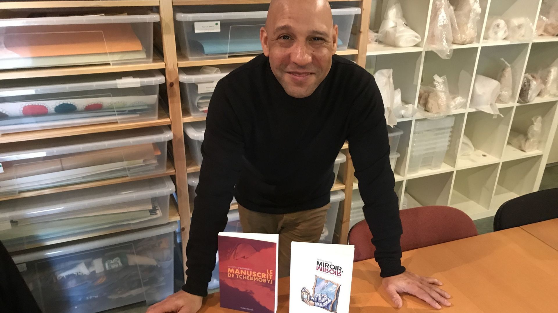 L'écrivain Raphaël Denys dirige la petite maison d'édition BOZON2X à Spa 