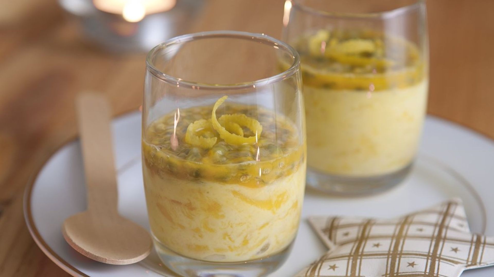 Recette : Panna Cotta Mangue-passion - RTBF Actus