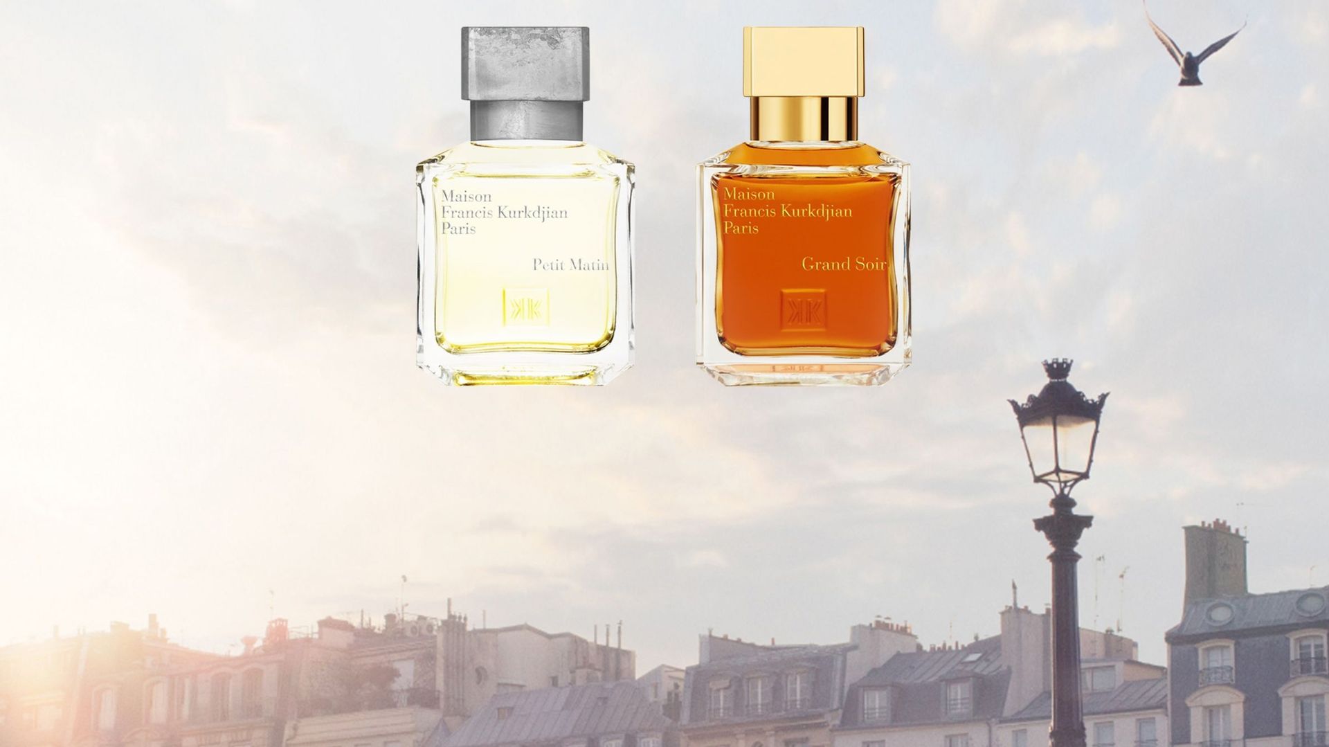La Ville Lumière inspire les deux nouveaux parfums de Maison Francis Kurkdjian