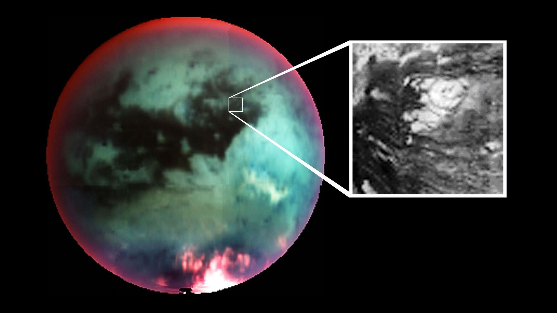 Le volcan de Titan