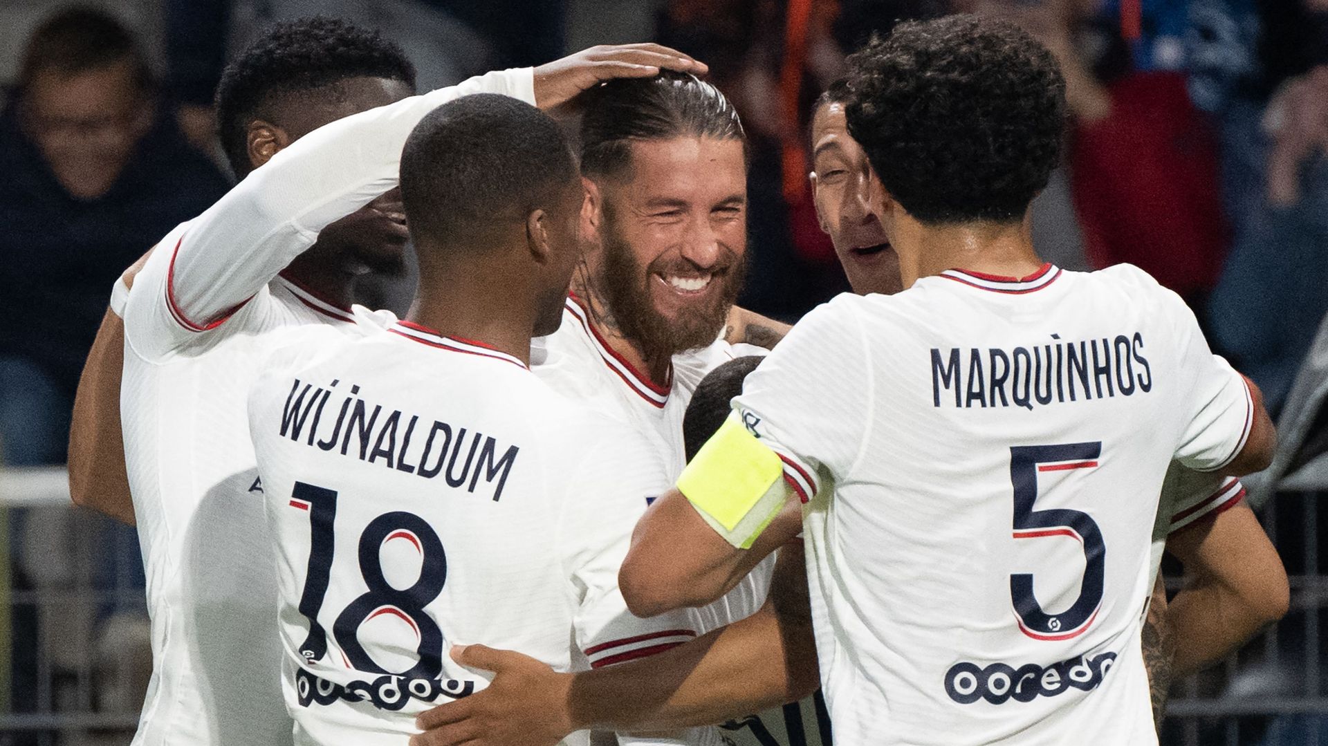 Sergio Ramos a marqué un but face à Angers : le PSG n'est plus qu'à un point du titre