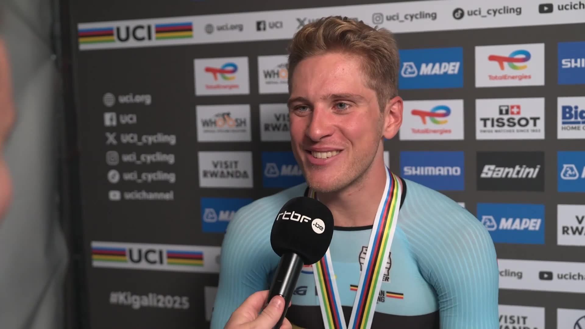 Mondiaux de cyclisme – Ilan Van Wilder prive Tadej Pogacar d’une médaille pour… 1 seconde : "C’est un truc de fou"