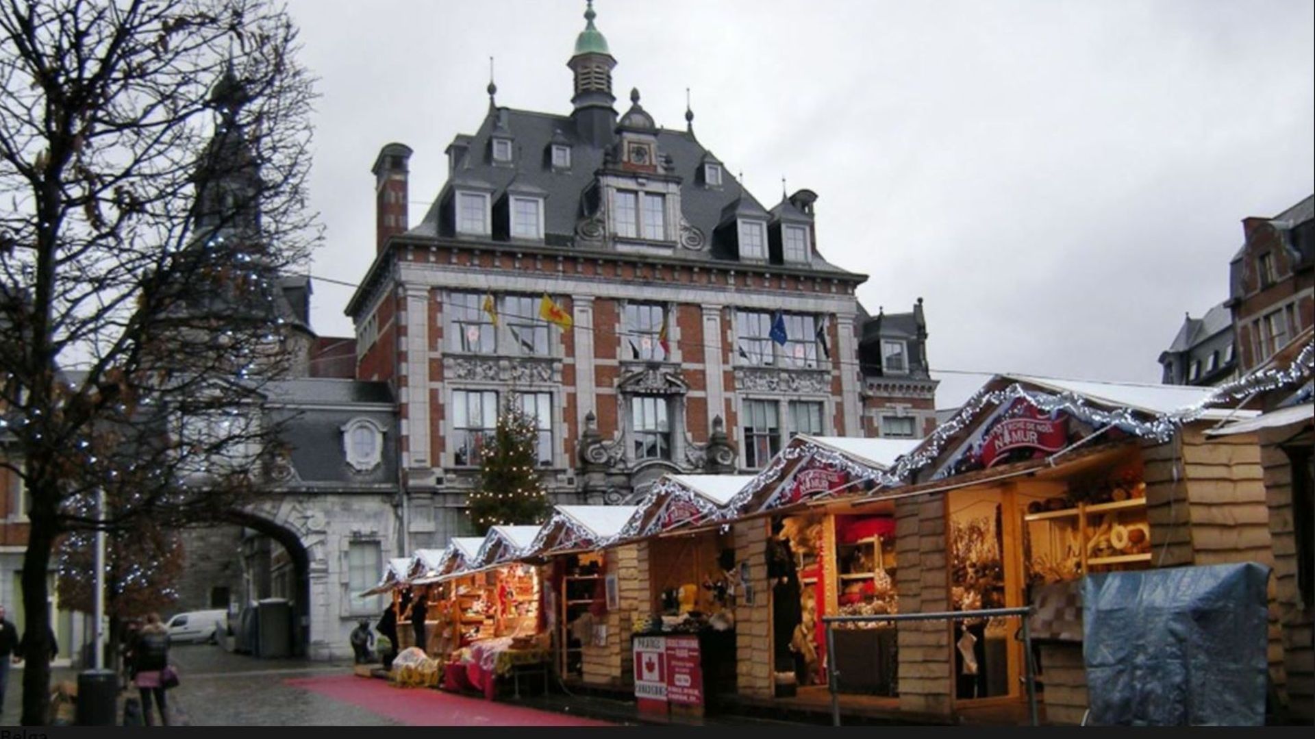 Marché de Noël : la Ville de Namur durcit encore les mesures