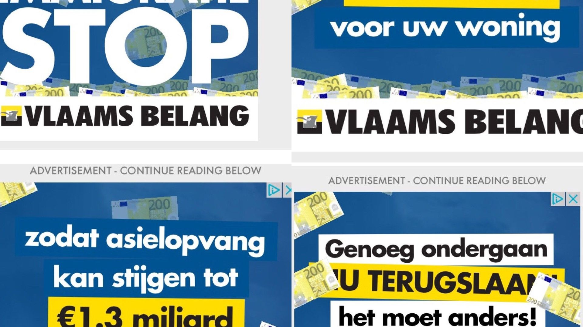 Le Vlaams Belang s'offre des publicités sur l'Instagram du magazine Elle