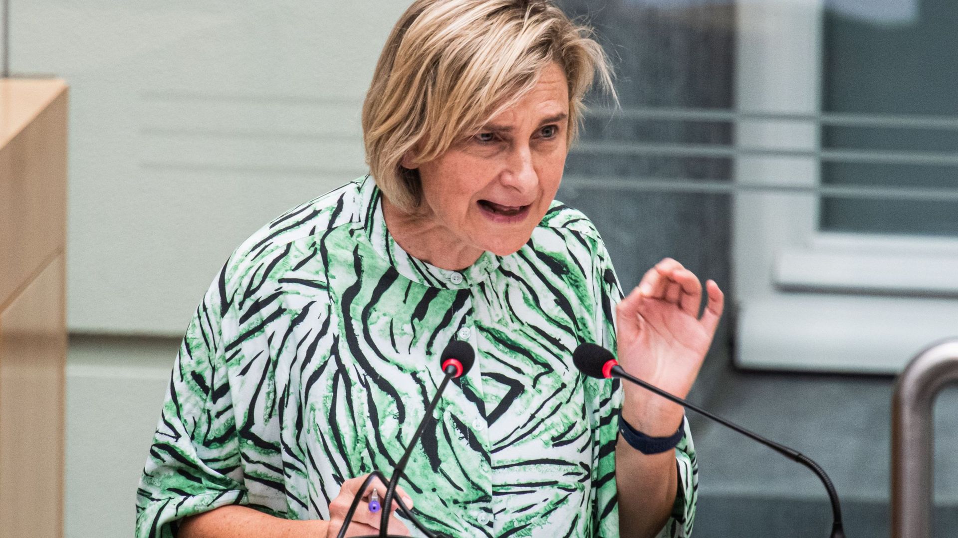La ministre flamande du Bien-être Hilde Crevits.