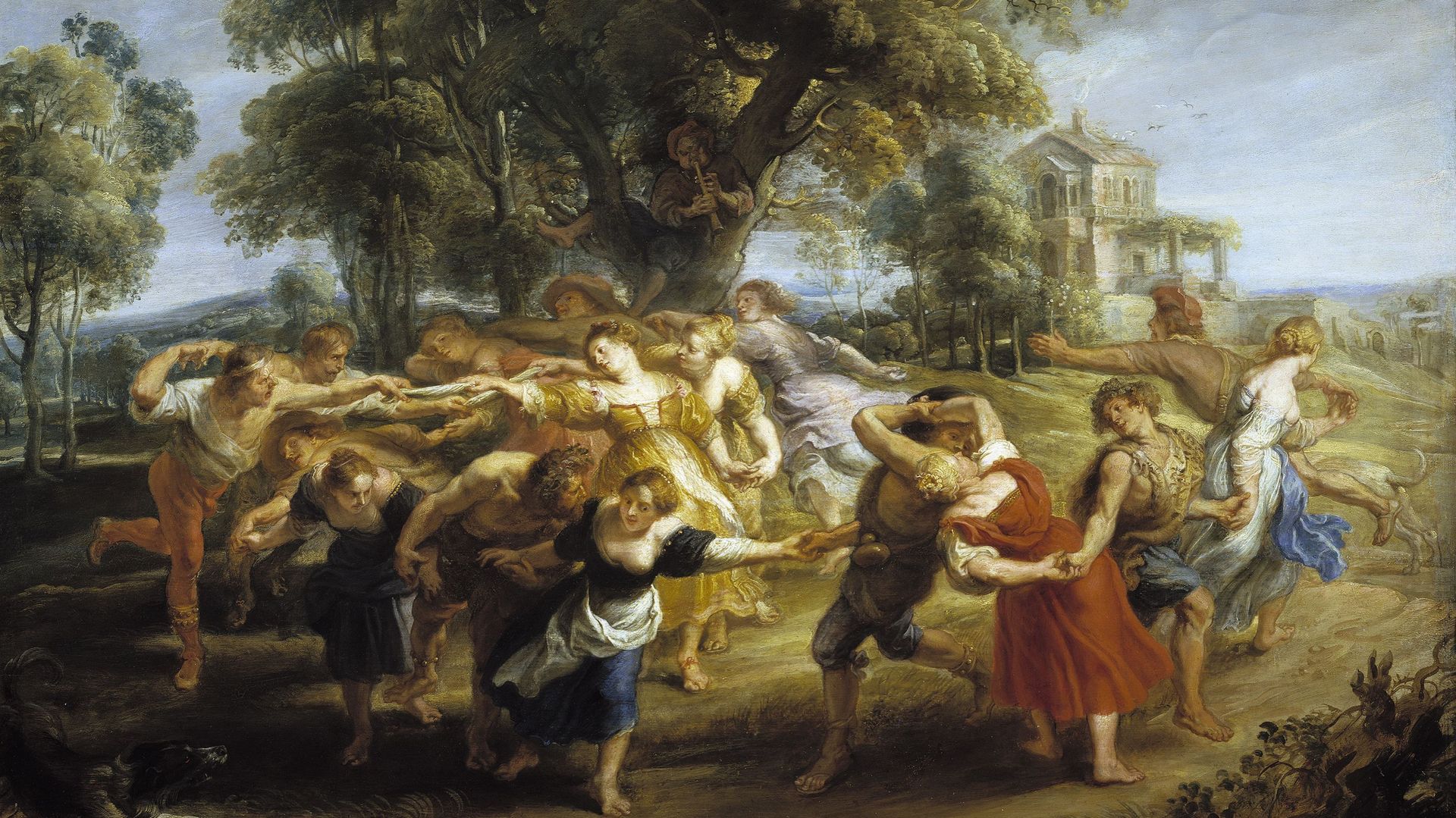 Danses paysannes, 1630-1635. Collection du Museo del Prado, Madrid.