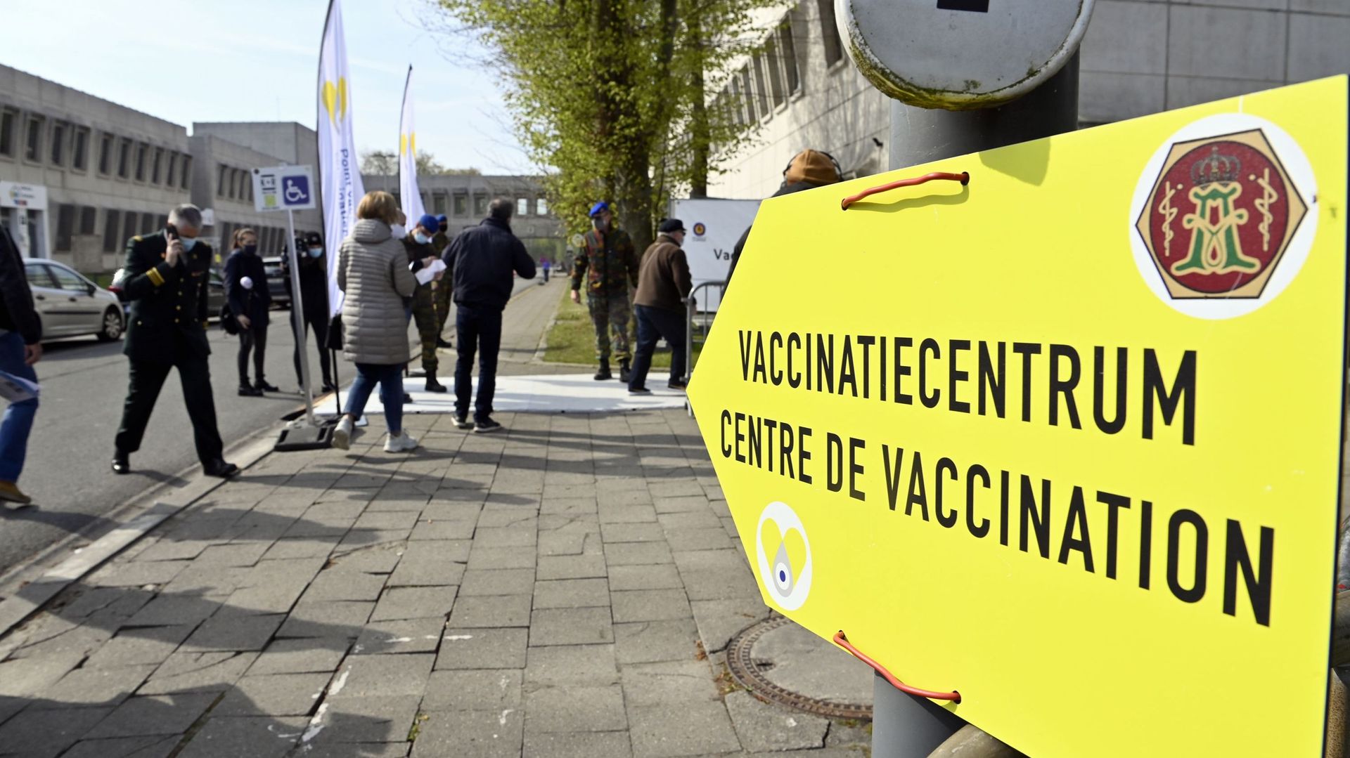 Vaccination en Belgique. 