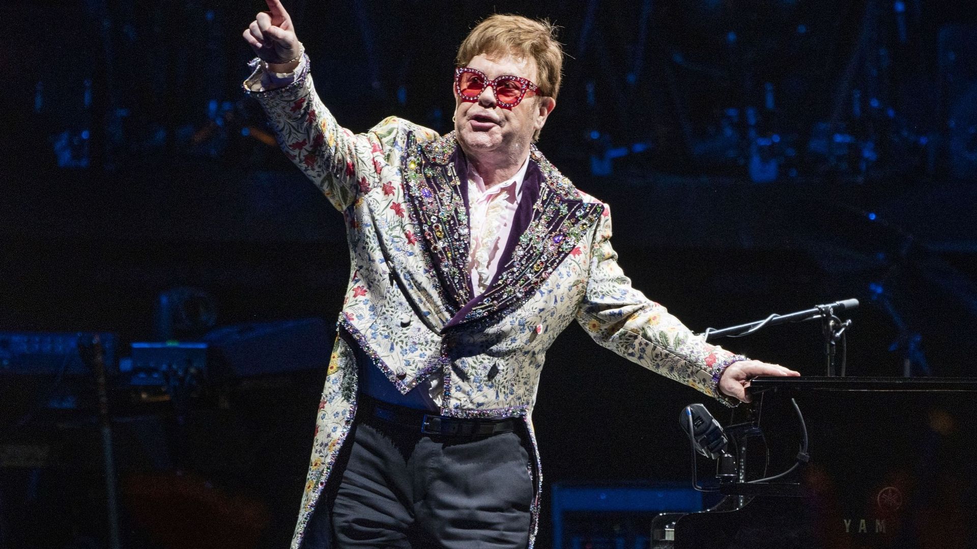 Elton John au Smoothie King Center ce 19 janvier 2022 à la Nouvelle Orléans