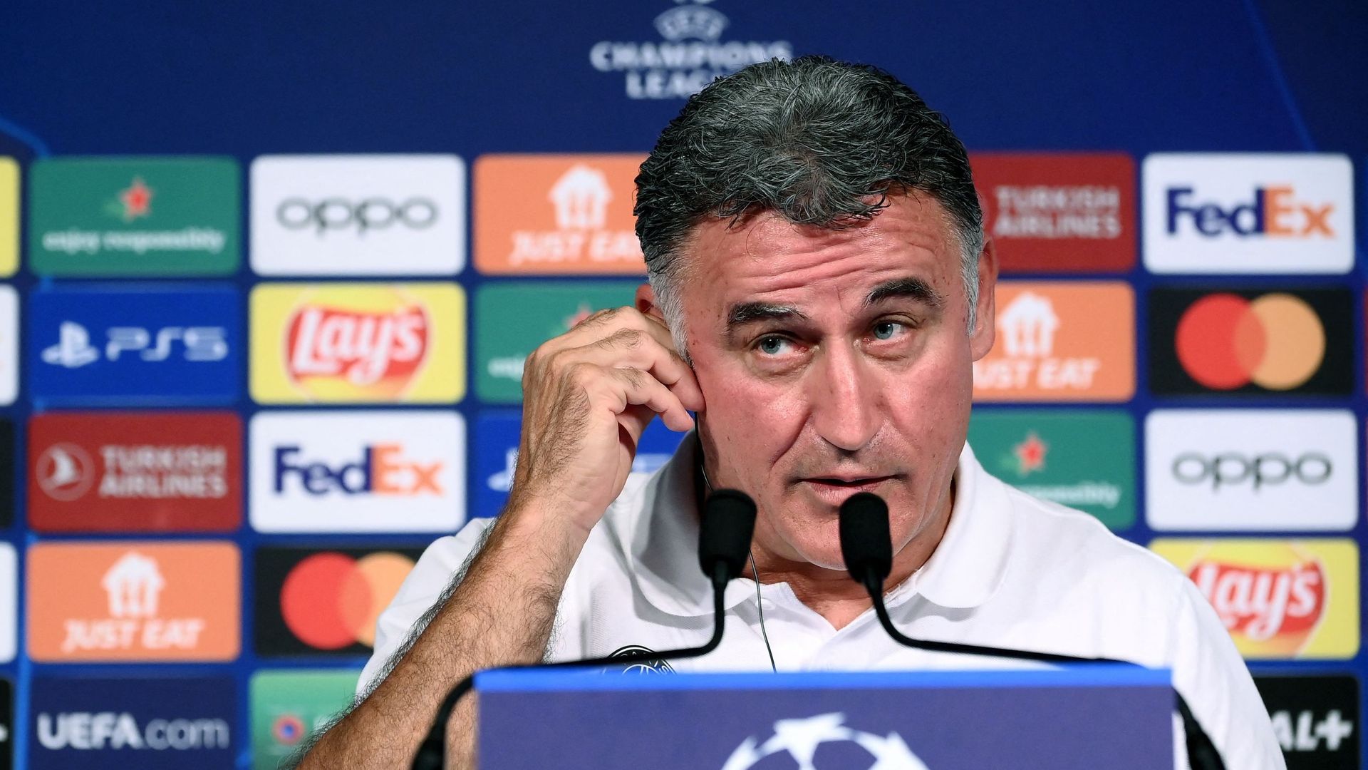 Christophe Galtier, le coach du PSG