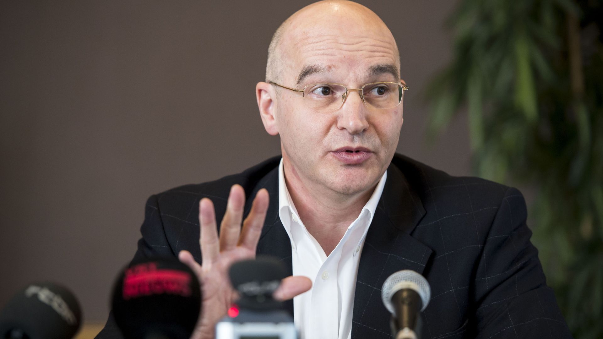 Nicolas Polutnik, le patron de Caterpillar à Gosselies