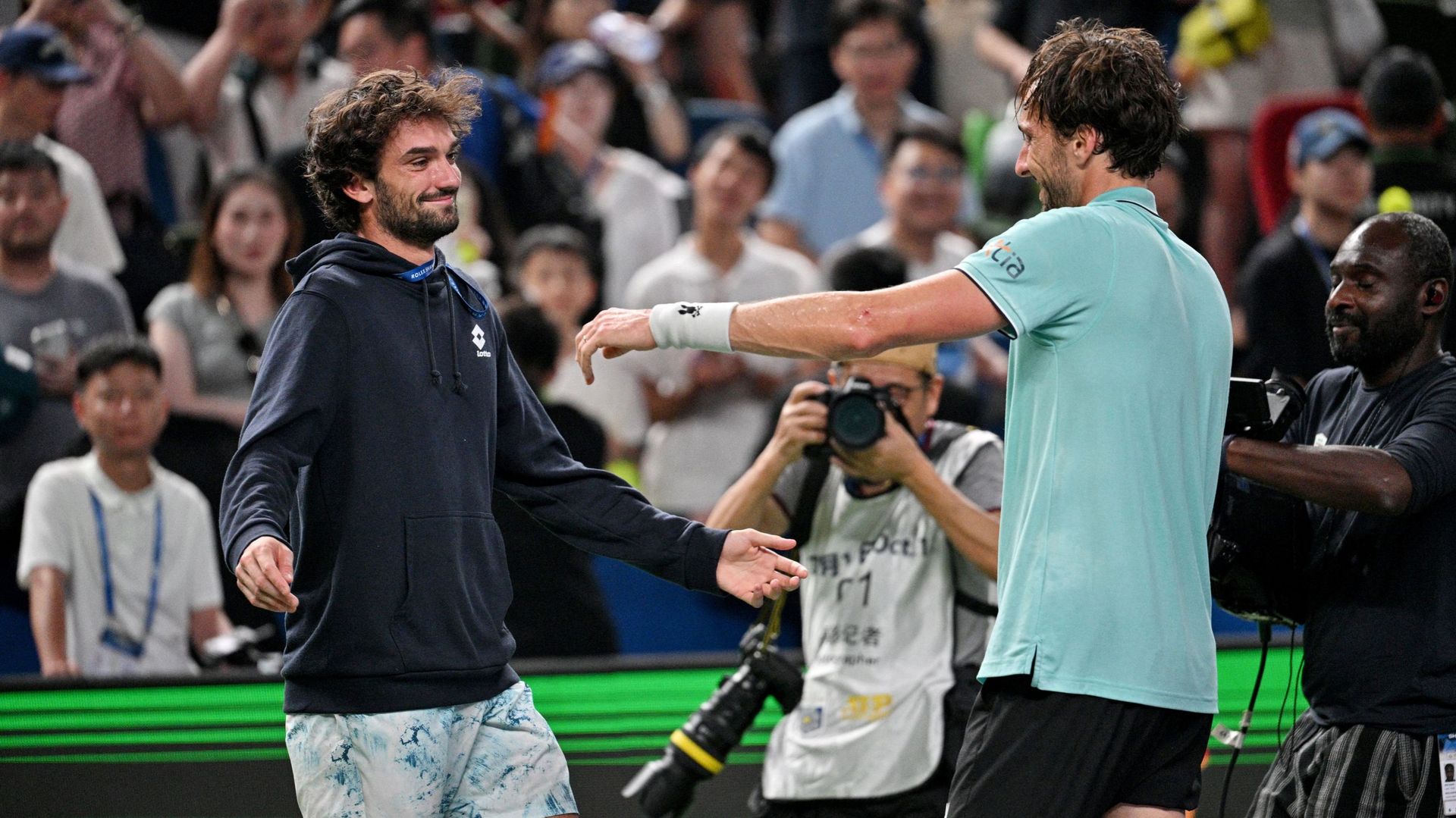 A Shanghai, finale improbable et vainqueur inédit entre les cousins Rinderknech et Vacherot
