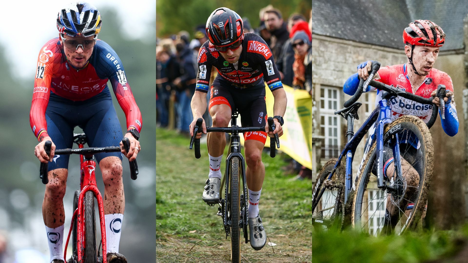 Pas de van Aert ni de van der Poel à la citadelle Pidcock, Iserbyt et