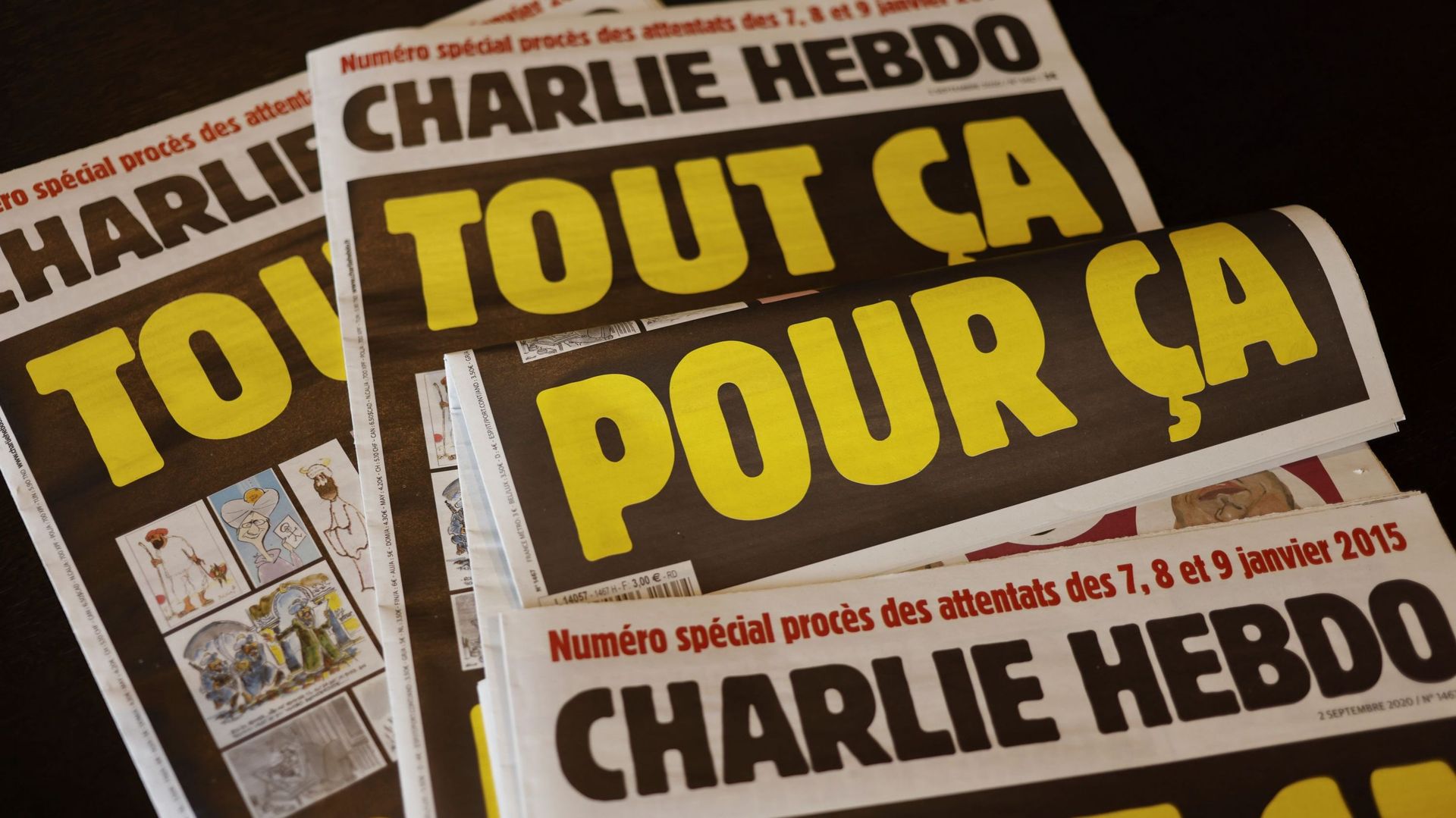Une centaine de médias publient mercredi en France une lettre ouverte appelant à se mobiliser en faveur de la liberté d'expression en soutien à Charlie Hebdo.
