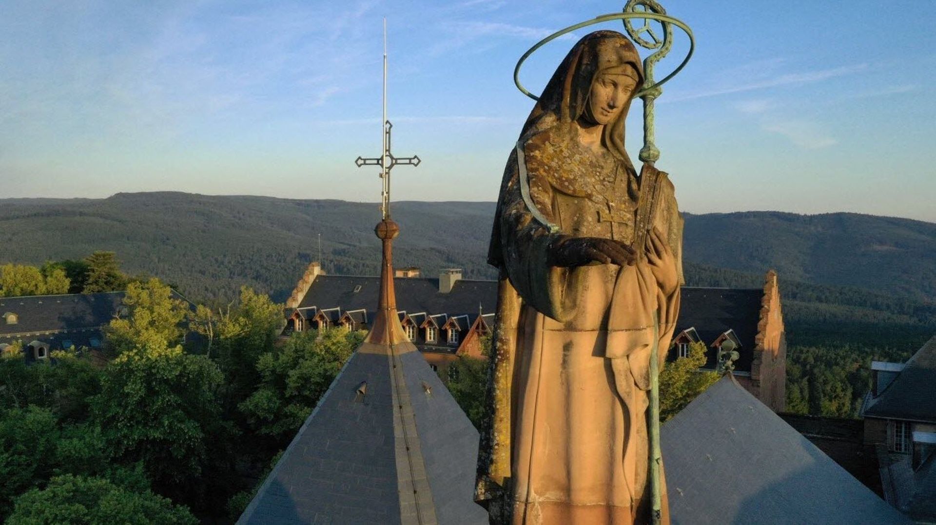 Le tombeau de Sainte Odile, la sainte patronne de l’Alsace