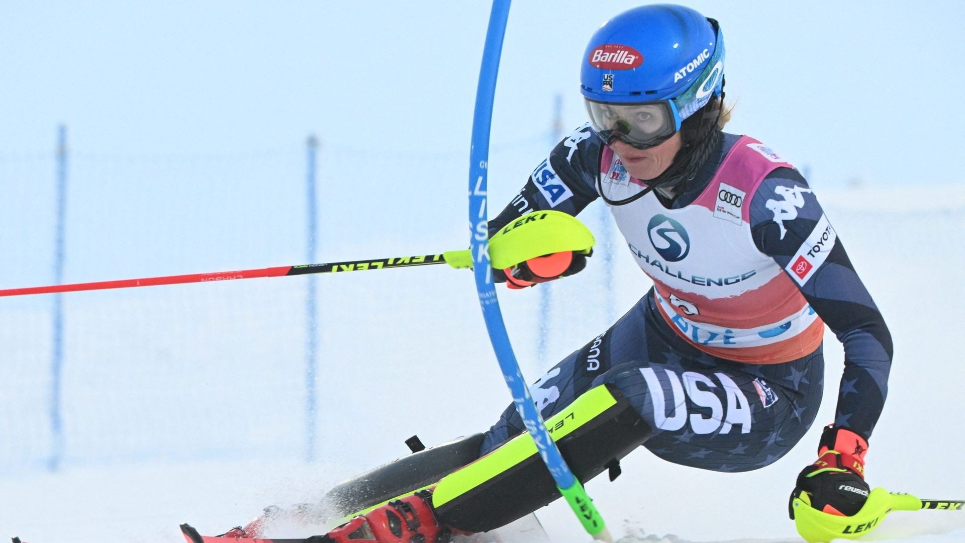 Mikaela Shiffrin a remporté le slalom de Levi.