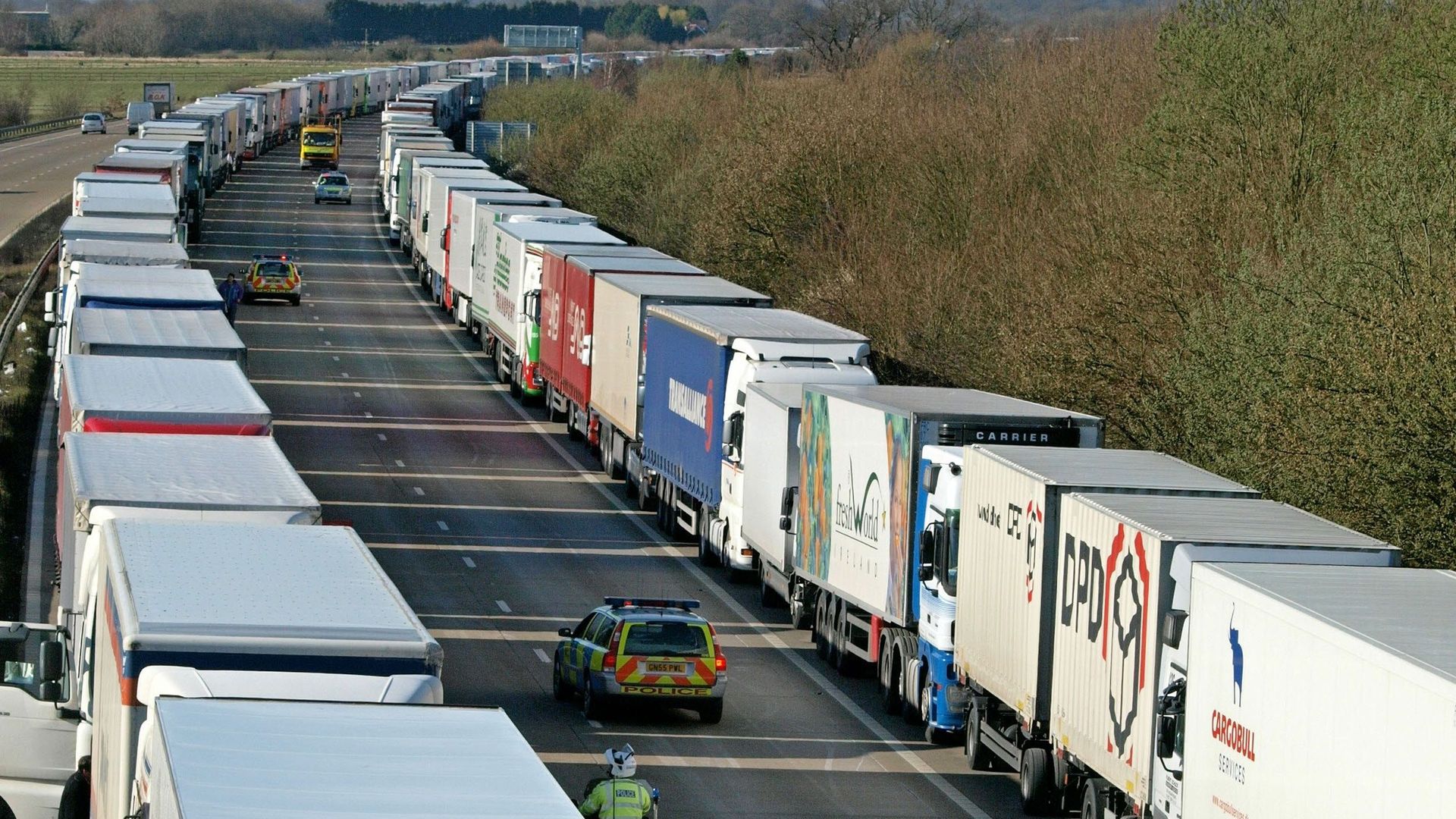 Au Royaume-Uni, un no deal pourrait provoquer des embouteillages monstres avant la traversée de la Manche