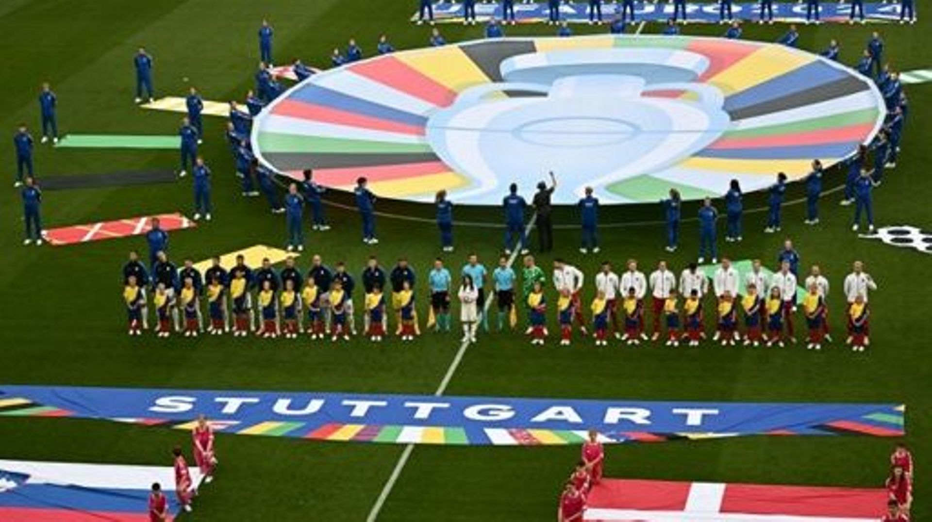 4 Reproductions De Billets UEFA EURO 2024 - Slovénie/Danemark, Serbie/Angleterre, Portugal