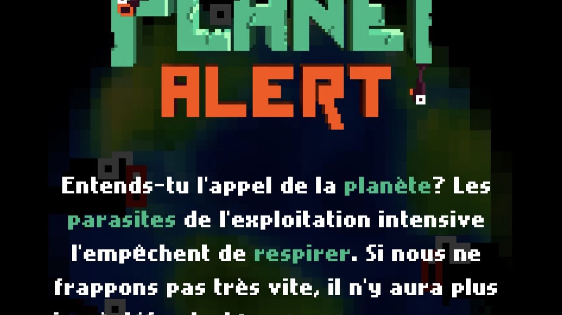 Ecolo lance un jeu vidéo pour sensibiliser à l'avenir de la planète