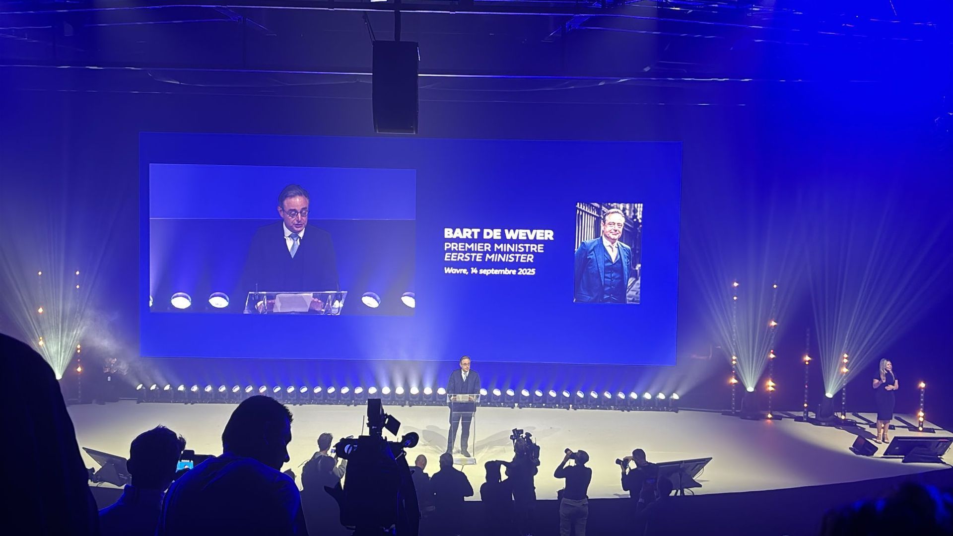 Bart de Wever, l’invité surprise de la rentrée politique du MR à Walibi, Georges-Louis Bouchez "lance un message à la gauche"
