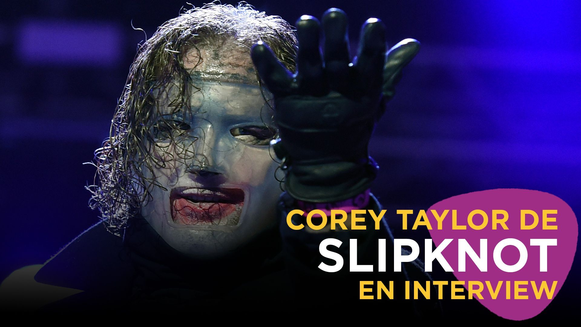 Corey Taylor de Slipknot en interview