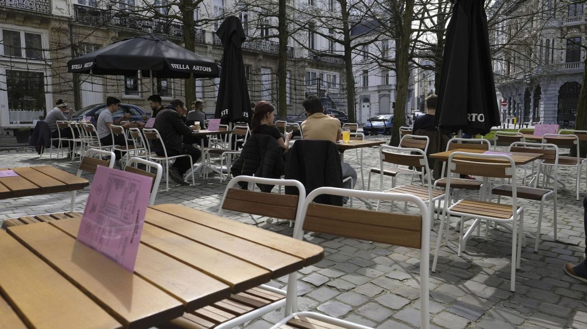 Namur: plus d'extensions des terrasses pour le secteur Horeca