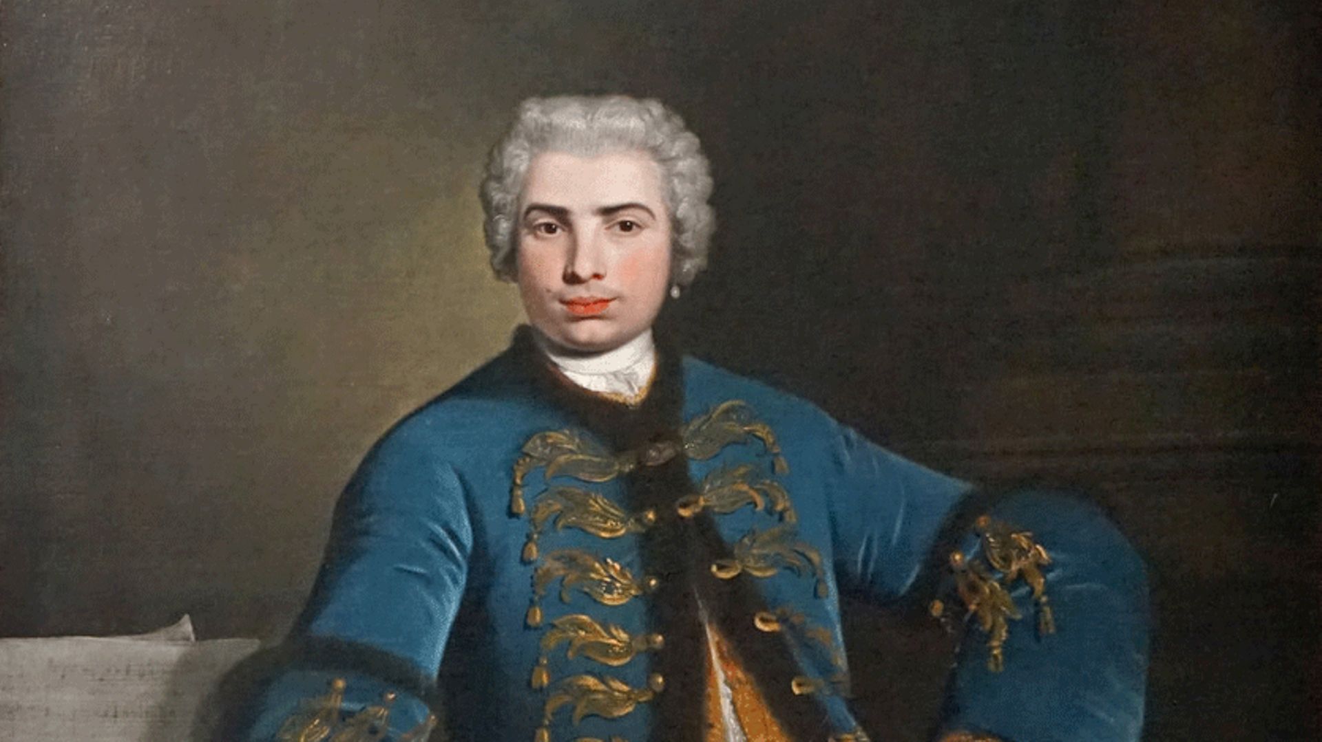 Portrait de Farinelli par Bartolomeo Nazari (1734)