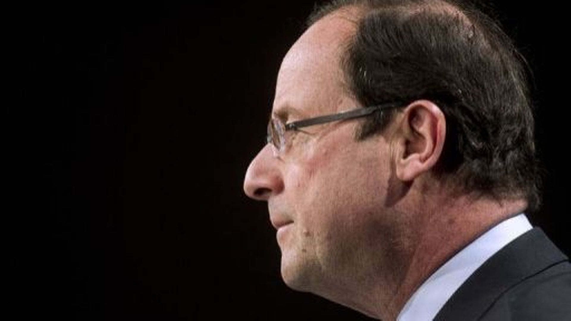 François Hollande lors d'un discours à Paris le 11 mars 2012