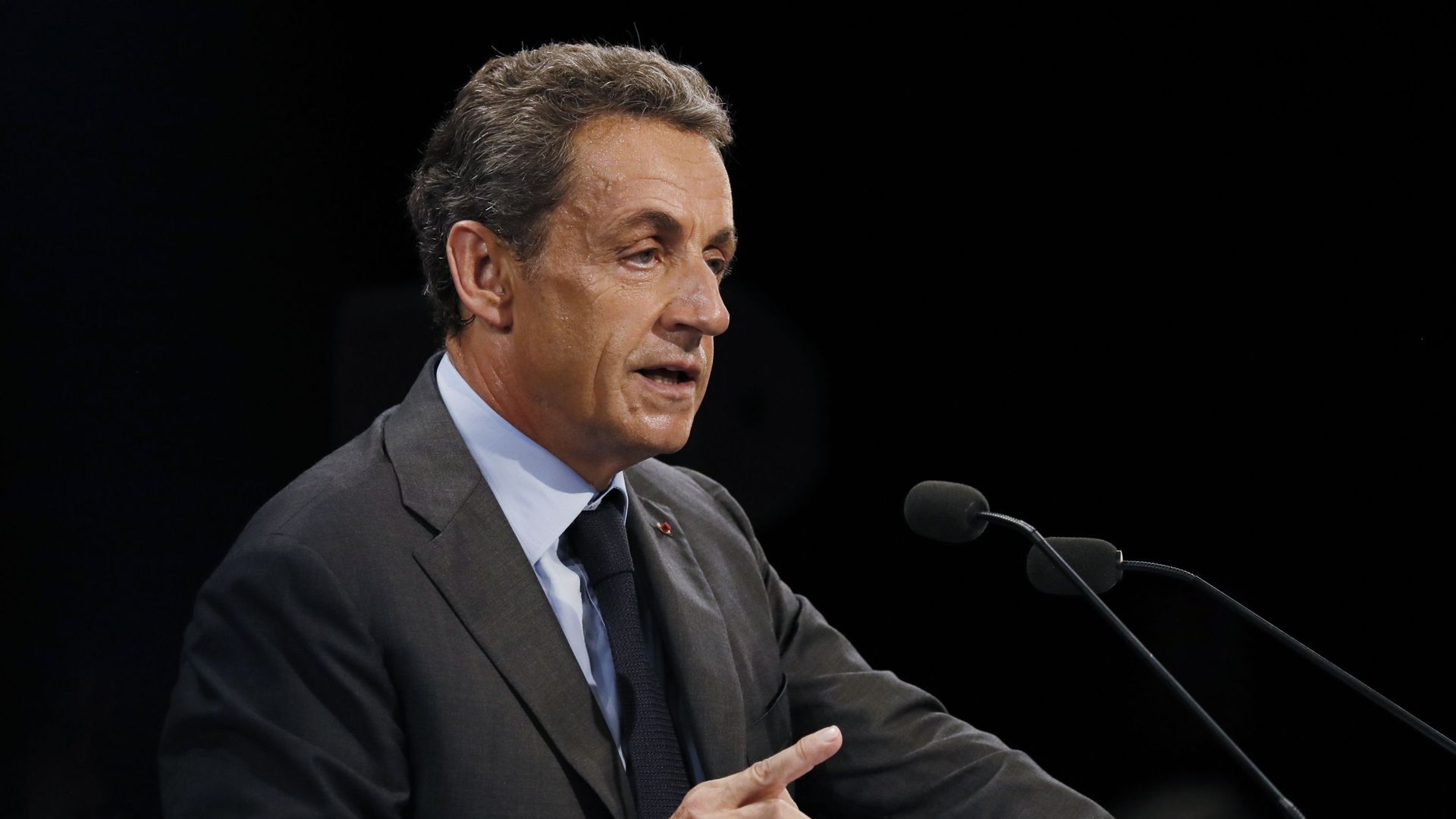 Nicolas Sarkozy, candidat à la primaire de la droite pour 2017.