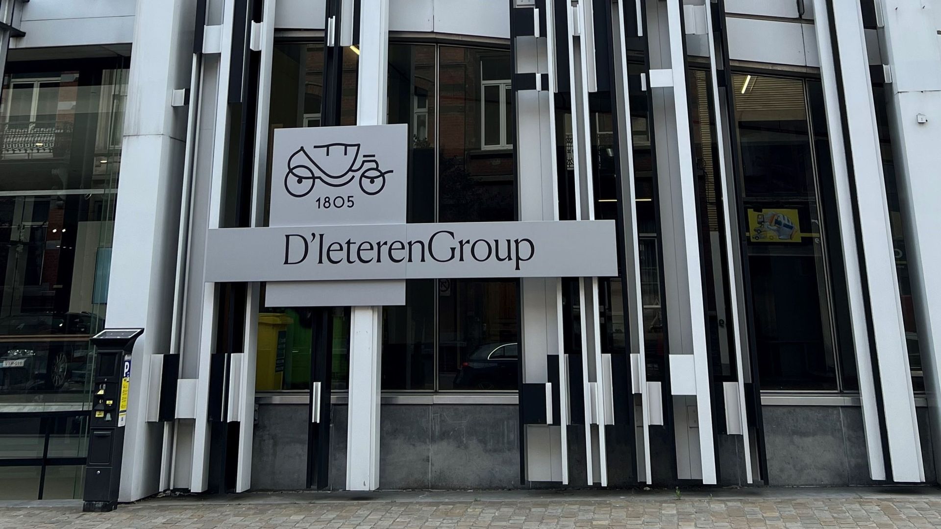 L’immeuble du Groupe D’Ieteren situé rue du Mail à Ixelles.
