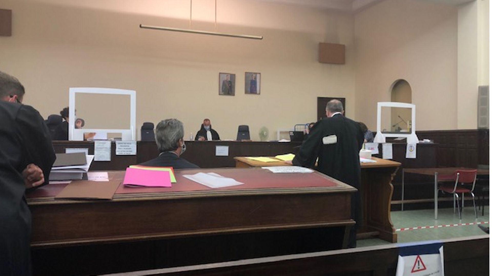L'avocat Deswaef sur les bancs du tribunal correctionnel de Bruxelles