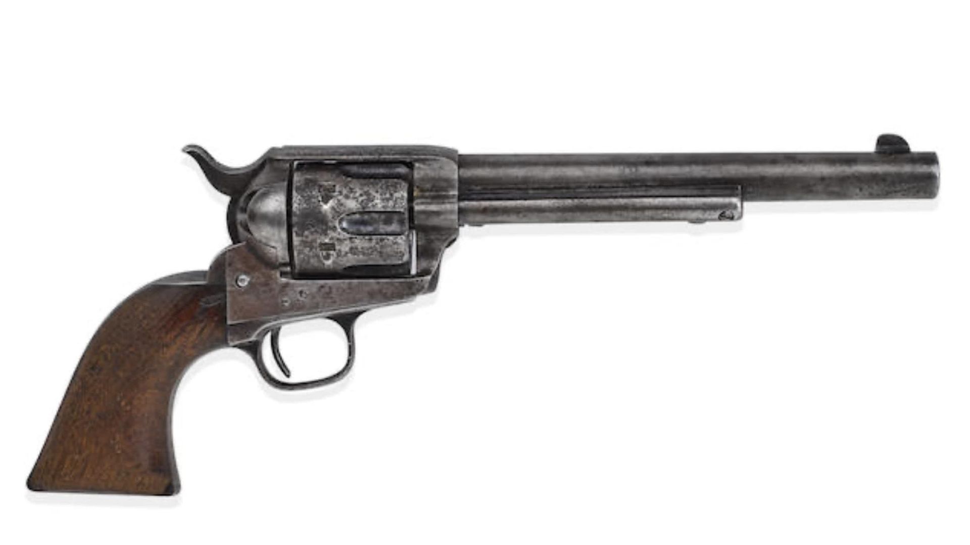Avant la vente de vendredi, le record du prix de vente d’une arme à feu était de 1,98 million de dollars pour une paire de pistolets du XVIIIe siècle.