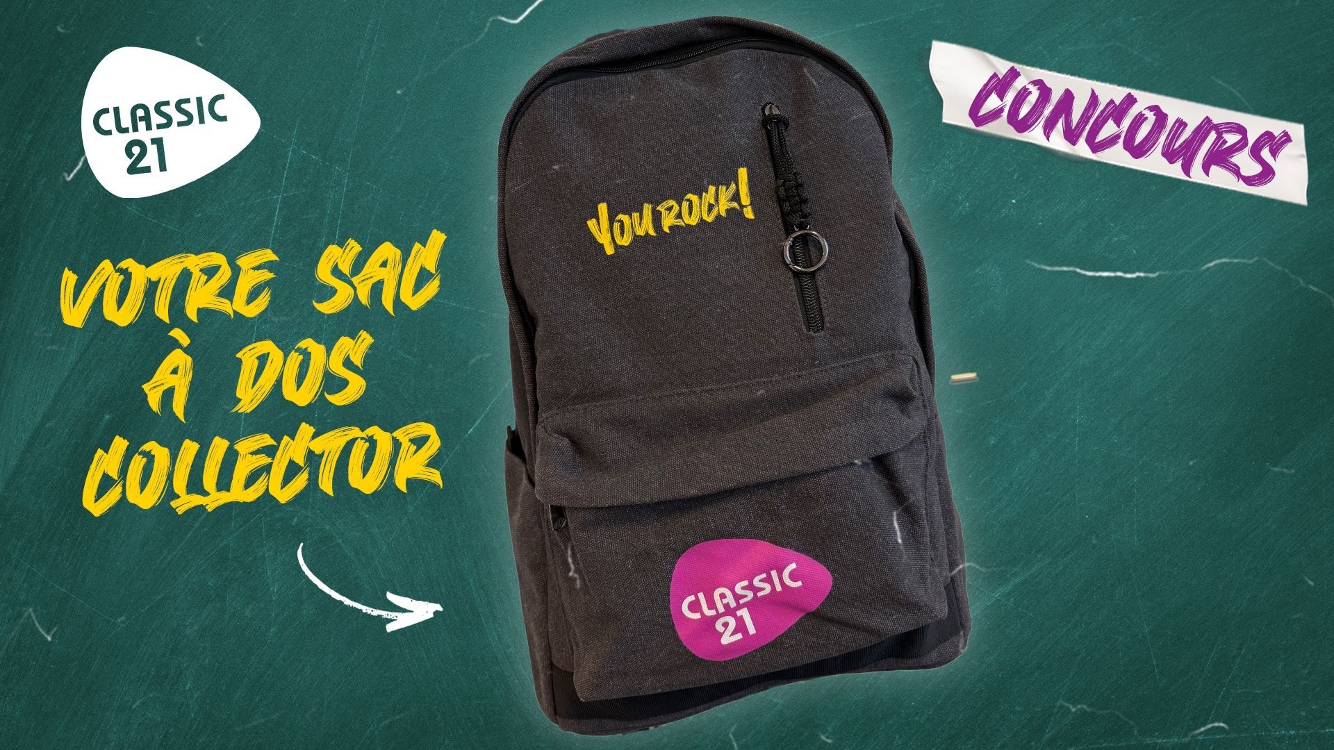 Classic 21 fait sa rentrée avec des sacs à dos collector