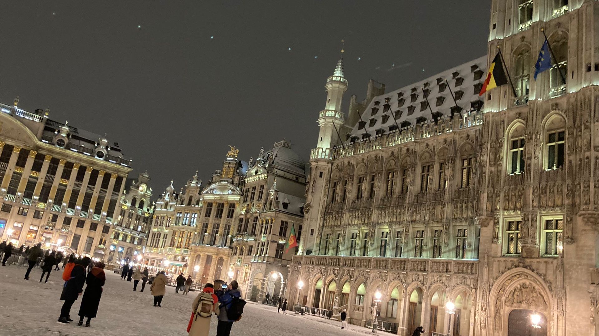 Neige en Belgique les plus belles images de ce mercredi, entre