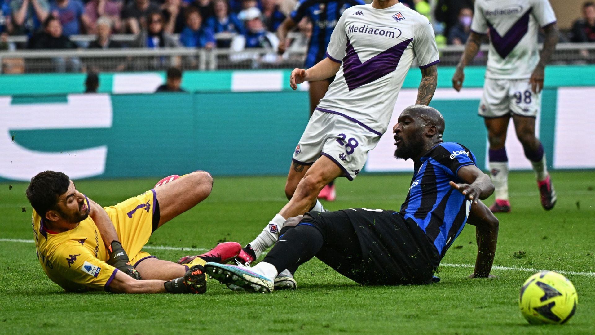 Serie A: Inter fall against Fiorentina, Romelu Lukaku misses a big opportunity