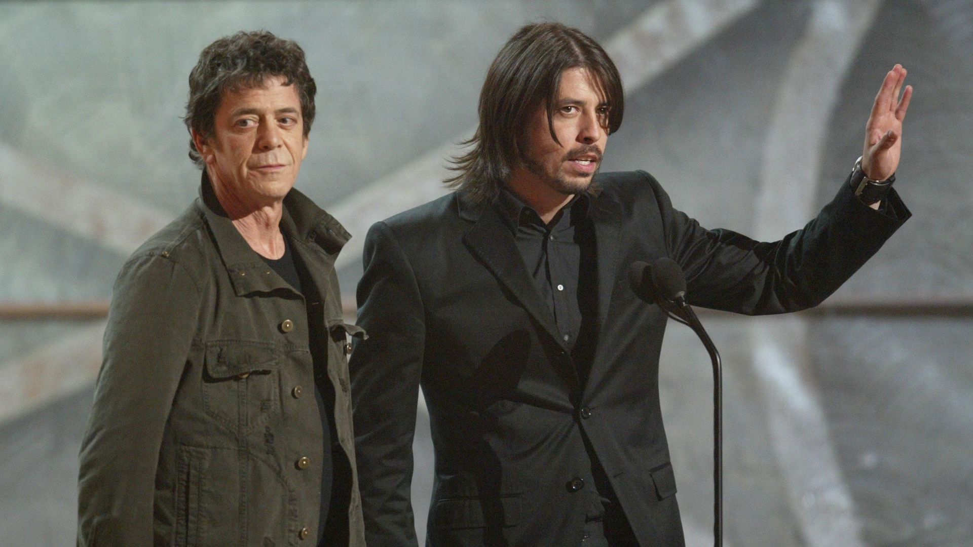 Lou Reed et Dave Grohl
