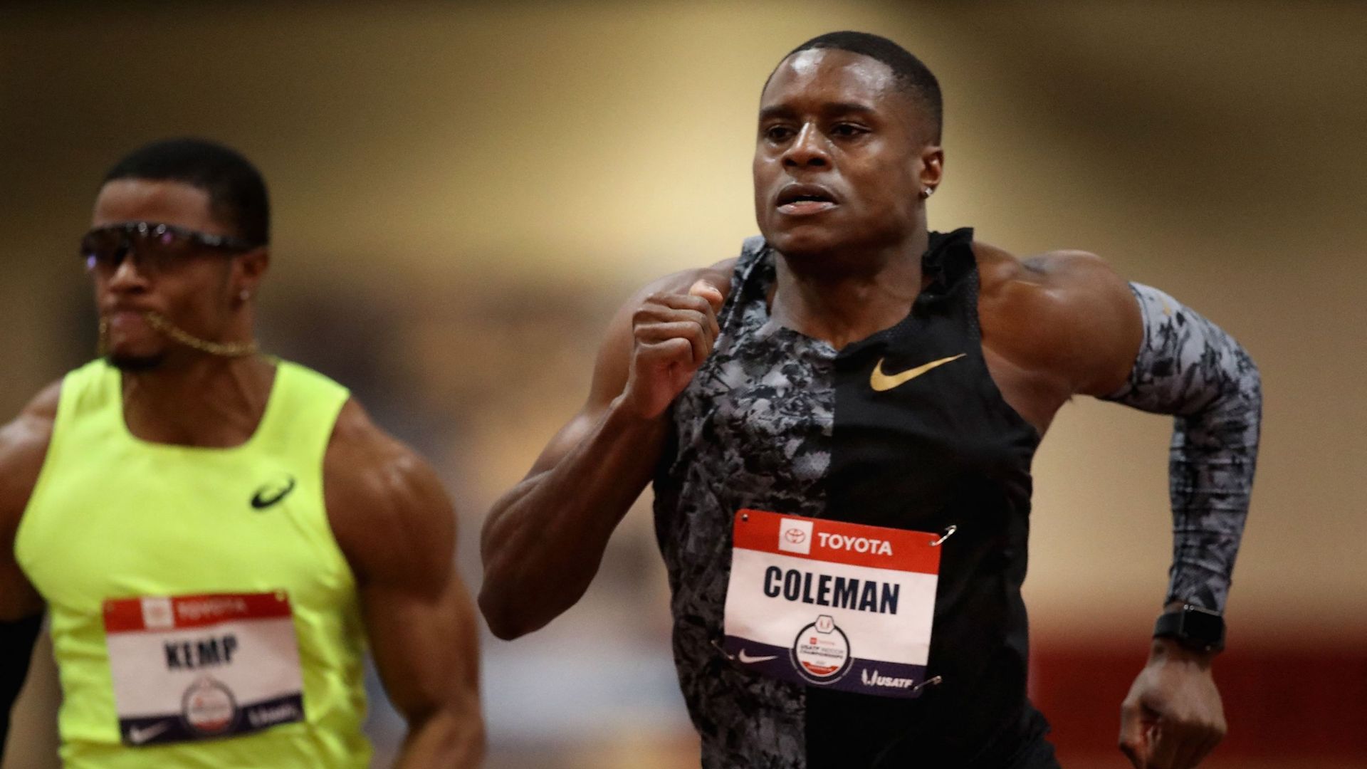 Sacré champion du monde du 100 m en 2019, Coleman a été suspendu pour des manquements à des contrôles antidopage