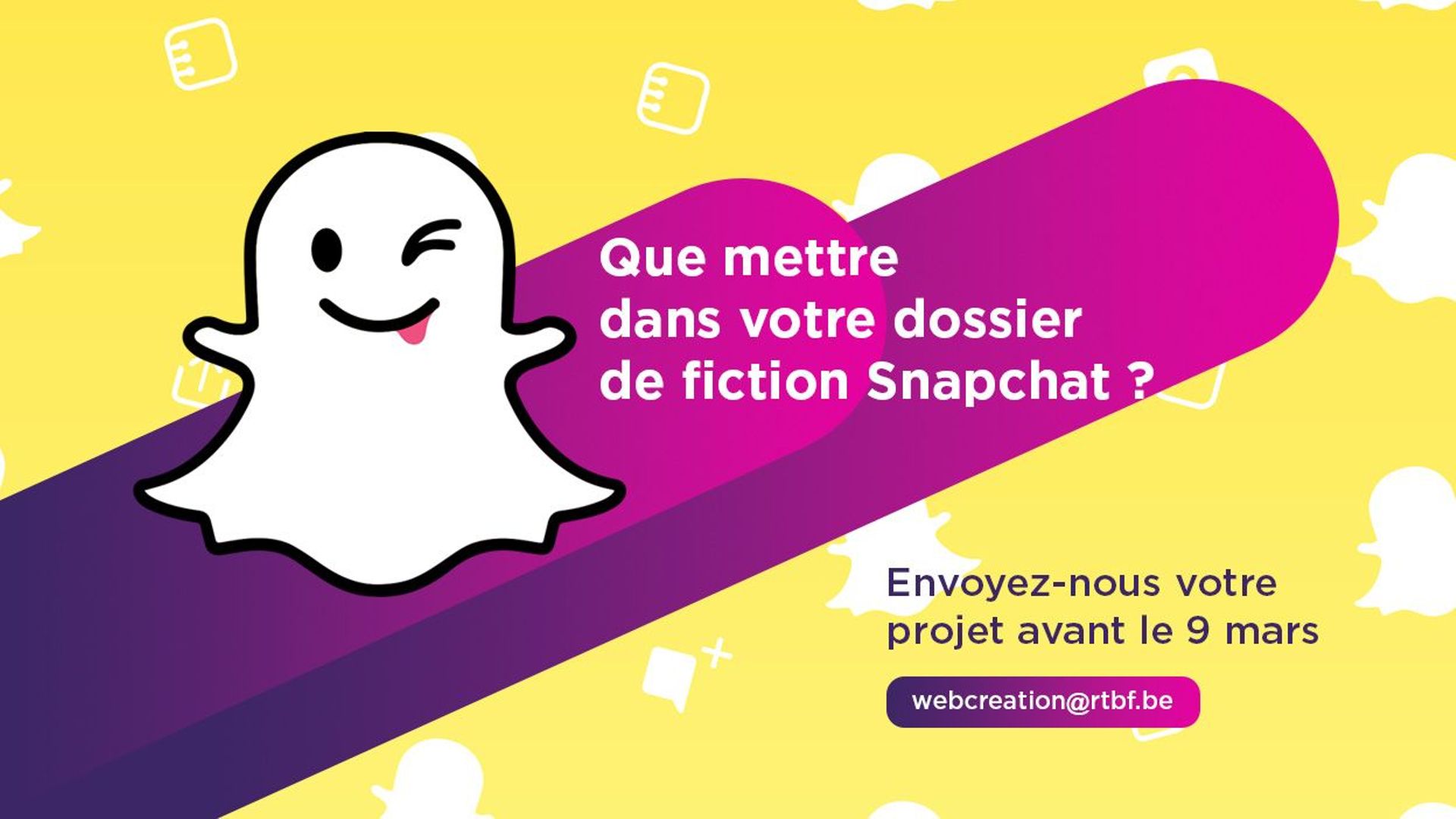 Que mettre dans votre dossier de fiction Snapchat ?