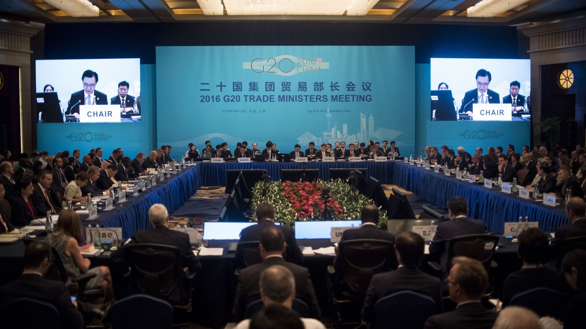 La Chine enjoint au G20 de stimuler le commerce mondial, menacé par les turbulences du Brexit