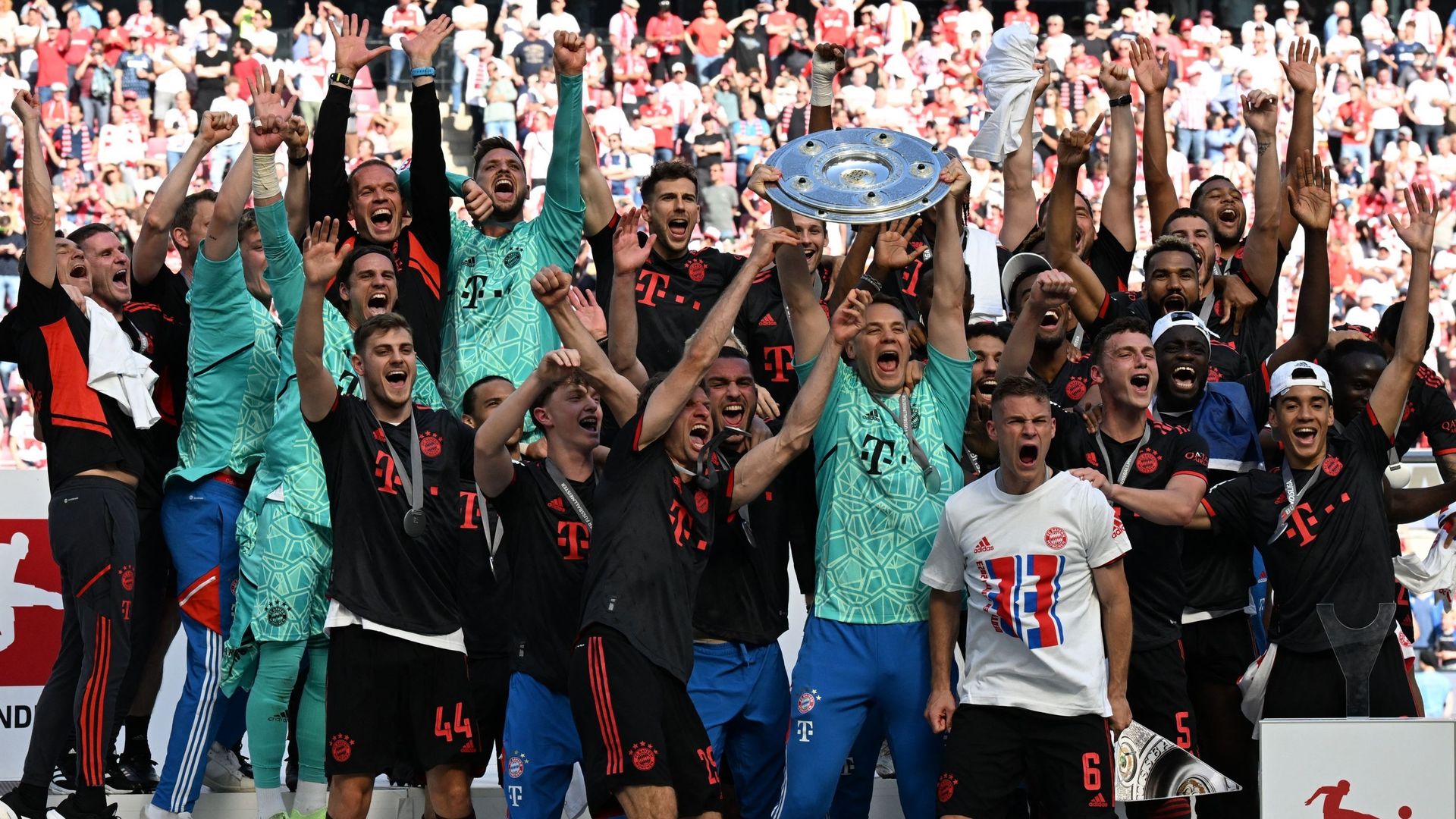 Le Bayern est champion d'Allemagne.