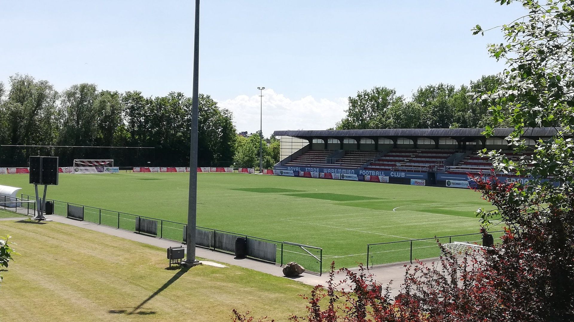 Le terrain de Waremme