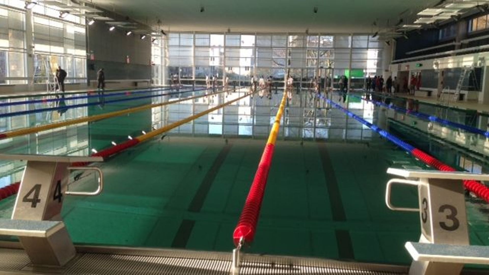 La piscine Louis Namèche à Molenbeek