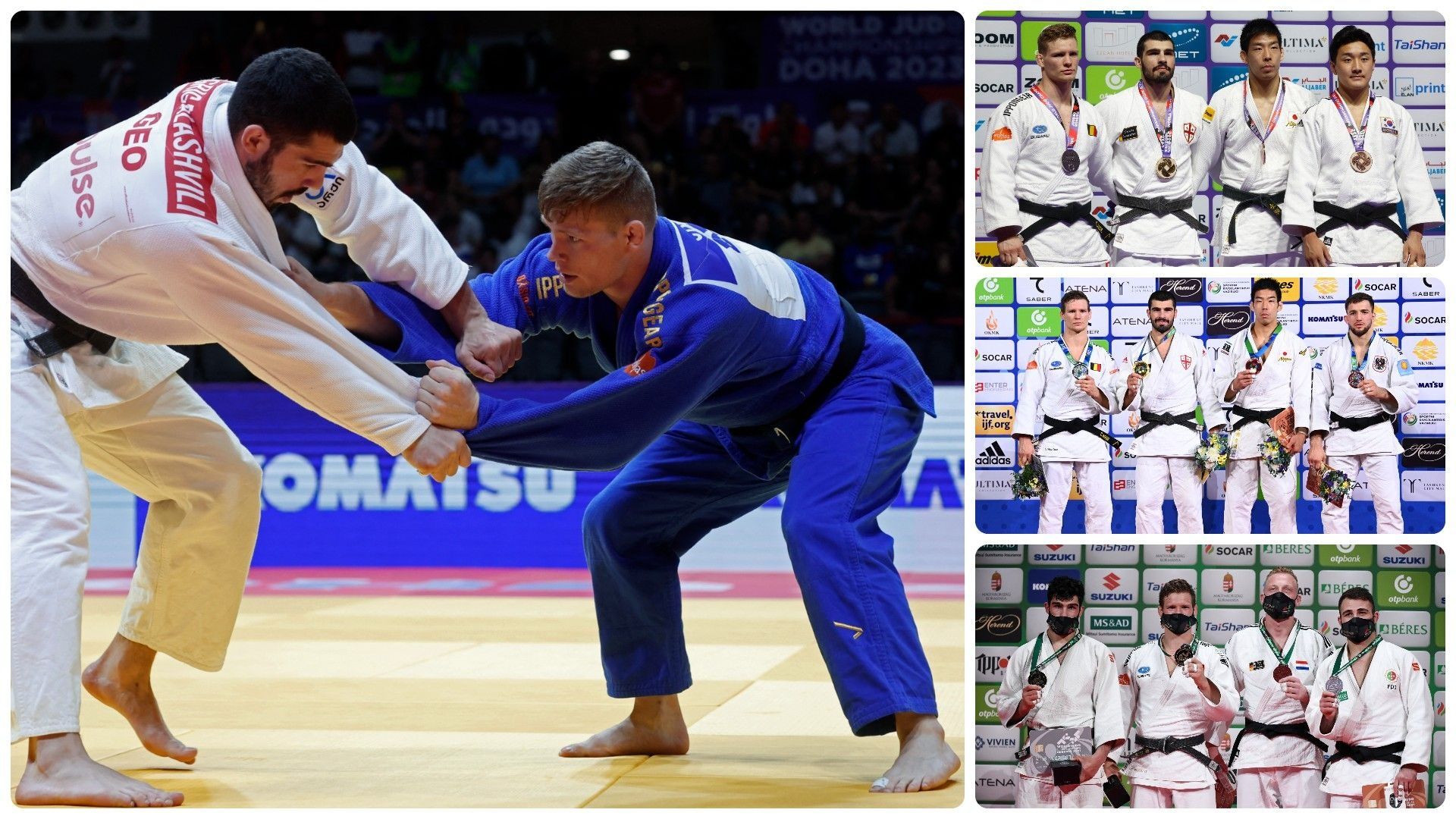 Pour la 3e année consécutive, le Belge, Matthias Casse a rencontré Tato Grigalashvili en finale des mondiaux de judo