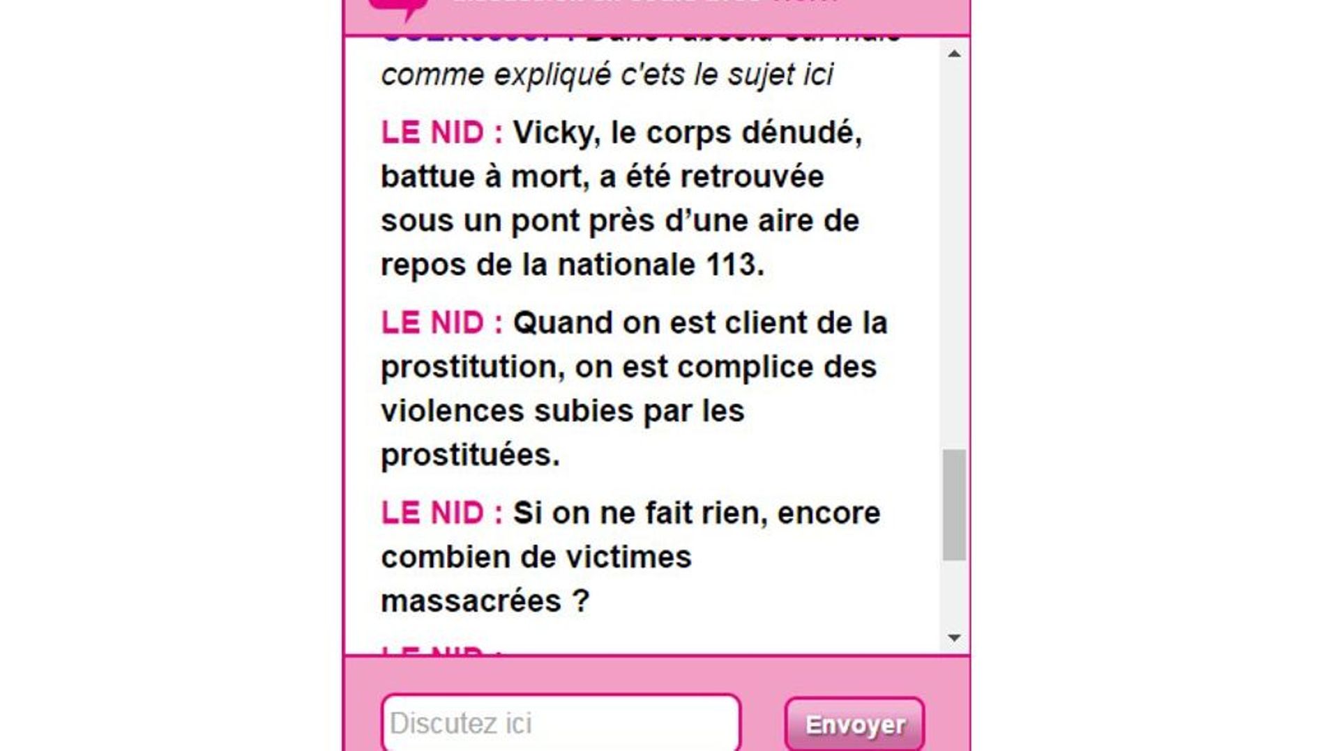 aire de repos prostituees