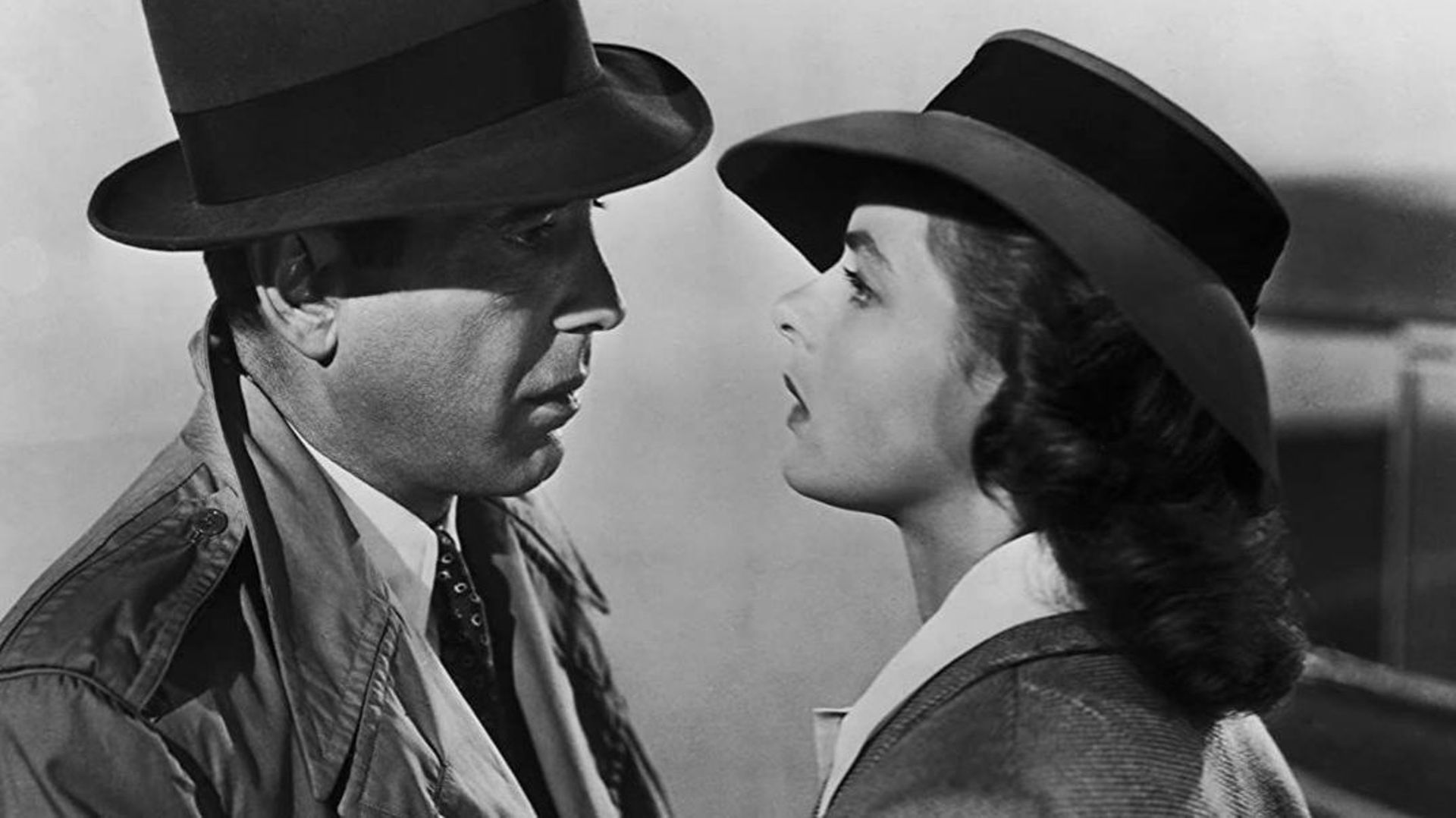 Humphrey et Ingrid, éternels amants dans "Casablanca"