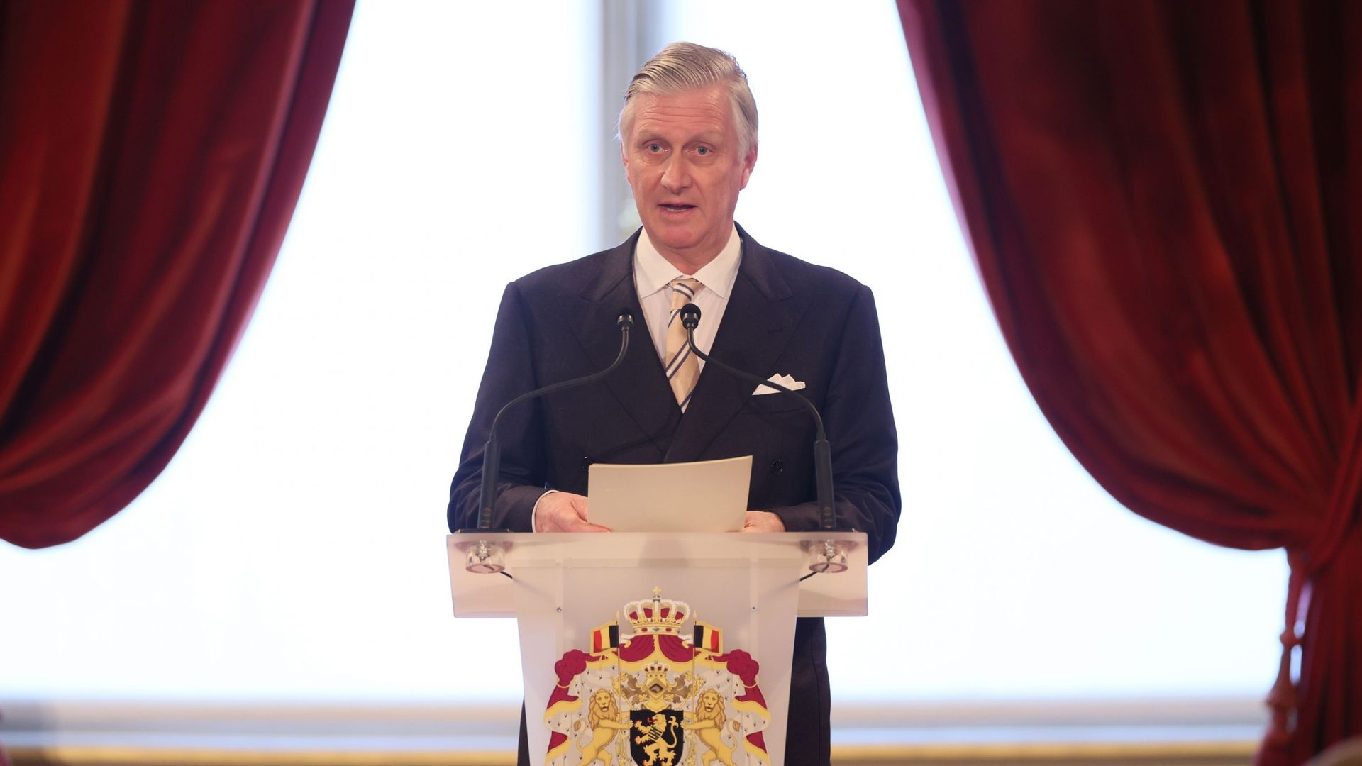 Le roi Philippe ce mardi 31 janvier 2023