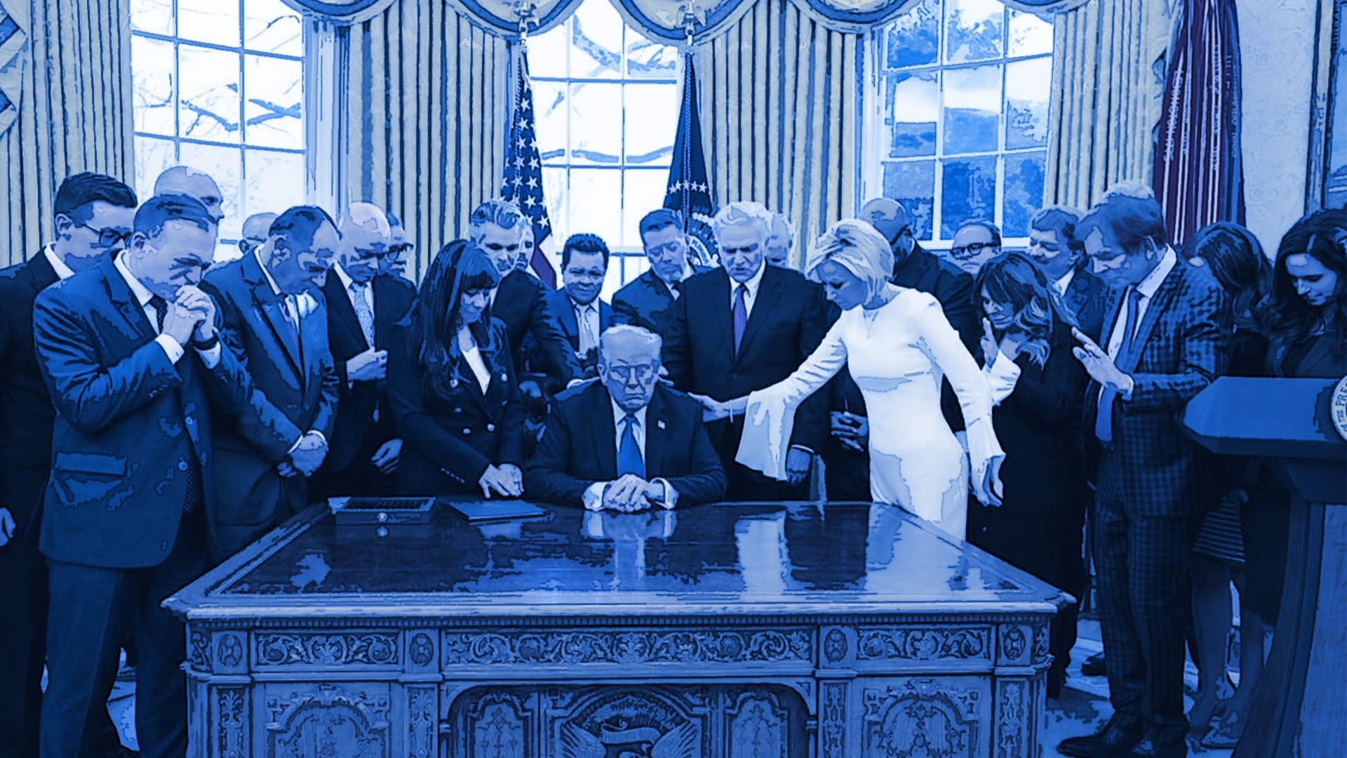 Aux États-Unis, la religion s’immisce dans tous les rouages de l’État et du pouvoir avec Donald Trump